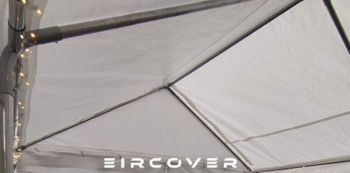 Standard Marquee 4m x 10m PE cover bolt system