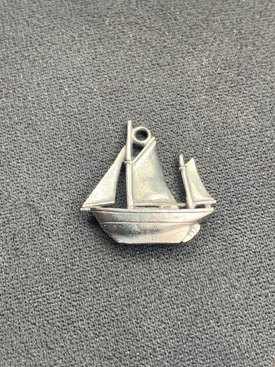 Silver Boat Pendant