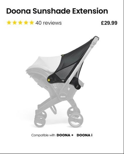 Doona X travel system