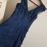 ADRIANNA PAPELL Tiered Chiffon Cap Sleeves Dress Image 4