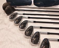 TaylorMade QI Max Graphite Irons with QI4D 4 & 5 Hybrid