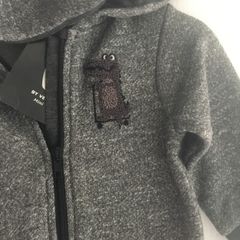 baby boys tracksuit style onezie - look at hood