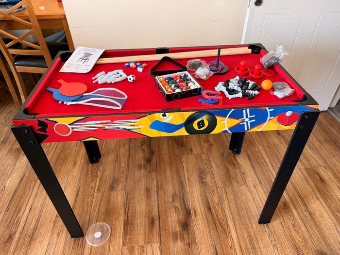 12 in 1 games table