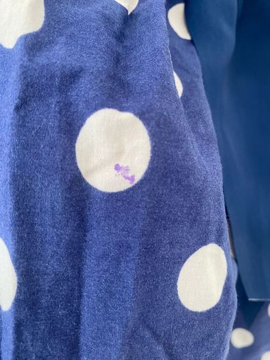 Next navy polkadot dress
