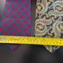 5 Designer Silk Ties, Christian Dior, Michelsons & Zazzi Bundle Image 2