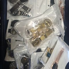 Job Lot of Quartz Fashion Watches,Tools, Batteries & Spare Movements