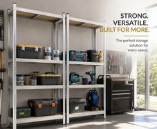 Heavy Duty Garage Shelving Set of 2