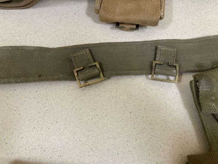 Italian Infantry Army Belt and Ammo carrier