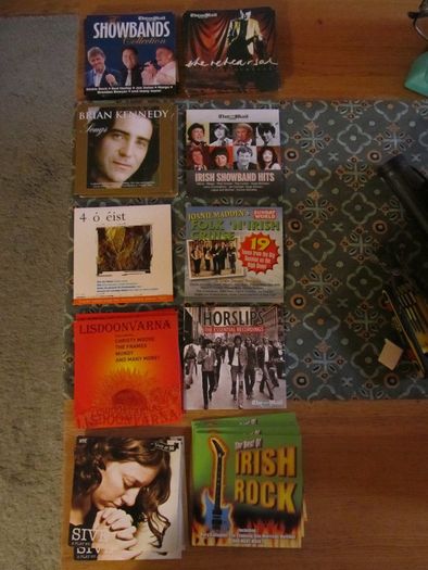 Box of 291 Promo CDs