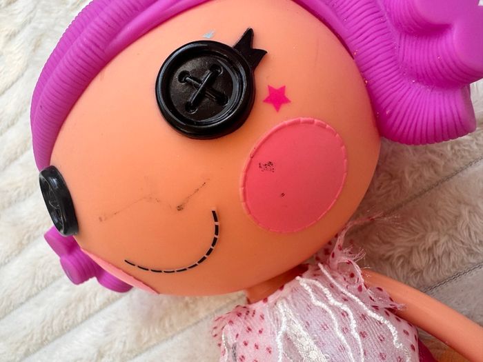 Lalaloopsy Full Size approx. 12" Peanut Big Top Circus Doll 2009 Dirty Used Please see photos