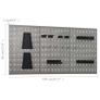 Workbench with Three Wall Panels Image 5