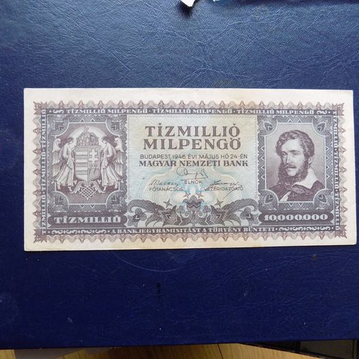 Hungary 1946. 10,000,000 Pengo.Collectable Condition.