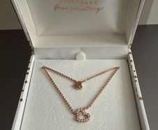 Tipperary rose gold heart pendant