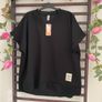 top Bnwt new collection freesize oversized black v neck top Image 8