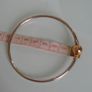 Pandora sterling silver bangle with 14k Rose gold-plated clasp (size 21cm) perfect condition like new (no box) Image 9