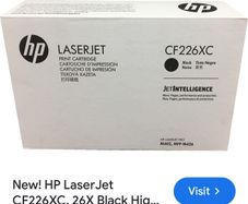 Hp laserjet print cartouche Black