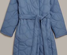 PER UNA M&S belted puffer coat size 12, NEW