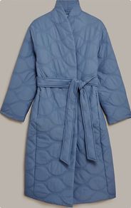 PER UNA M&S belted puffer coat size 12, NEW