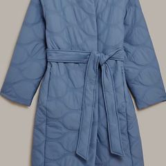 PER UNA M&S belted puffer coat size 12, NEW