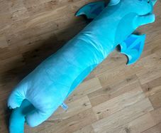 Large stuffed dragon