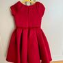 Girls red dress 6 years old Image 2