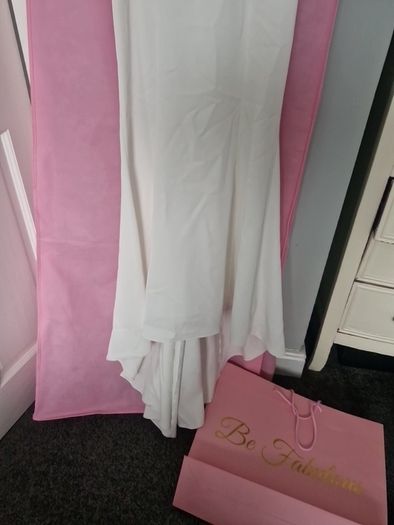 Ivory white Debs dress