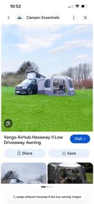 Vango Airhub Hexaway II Low - Driveaway Awning