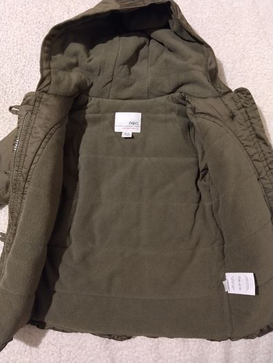 Next Fleece Lined Hooded Jacket
