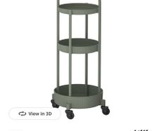 Brand New Boxed - Ikea Trolley - Green