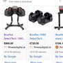 41 kg each - Adjustable Dumbbells set with stand Image 4