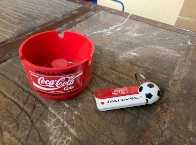 Coca Cola Italia 1990 Set plastic