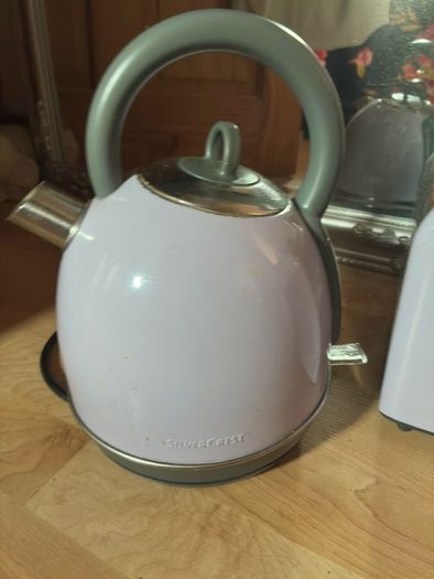 Silvercrest Lilac Kettle & Toaster