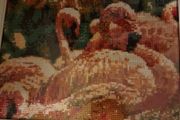 diamond paint Flamingos.