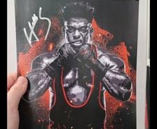 Royce Keys - Powerhouse Hobbs Autograph - WWE AEW