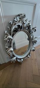 Silver Baroque Mirror