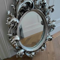Silver Baroque Mirror