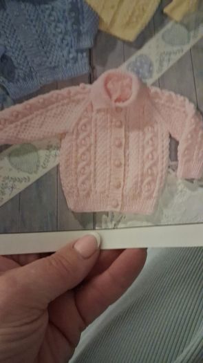 Hand knitted