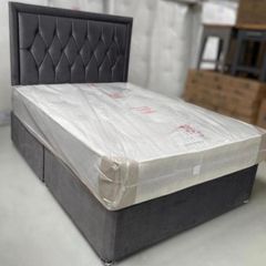 Hilton Divan Double & King Size Bed With Drawers Storage