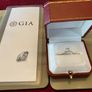 18 Ct Yellow Gold Oval Diamond Solitaire .1.51 Carat . 4 Claw Setting . Diamond Certification And Valuation Included . Image 7