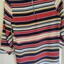 women's stripe top Image 2