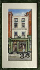 Original Watercolour on Paper 320x545mm - The Meeting near ONeill