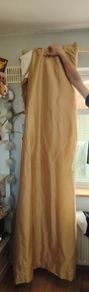 Golden Long Curtains