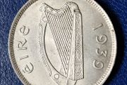 Ireland Silver 1939 Florin Coin