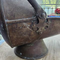 coal helmet vintage