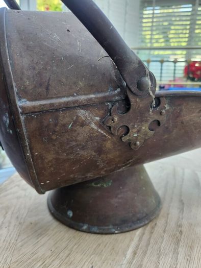 coal helmet vintage