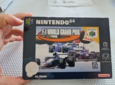 F1 World Grand Prix Nintendo64 N64 Arcade Retro Original