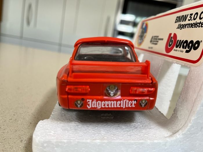 BMW 3.0CSI 1/24 Jagermeister Rare Burago