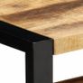 TV Cabinet 100x30x50 cm Solid Mango Wood Image 4