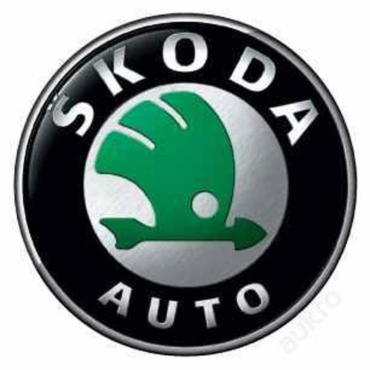 Matt Gloss Black Green Silver For Skoda 90mm + 80mm Front And Rear Badge Emblem For Octavia Fabia Roomster Yeti