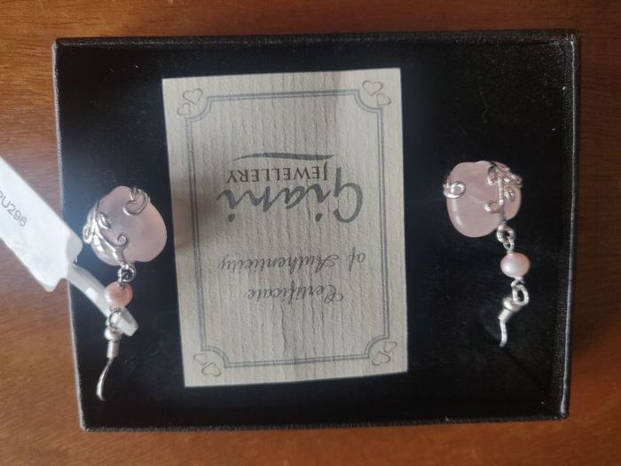 Giani Jewellery Pink Heart earrings